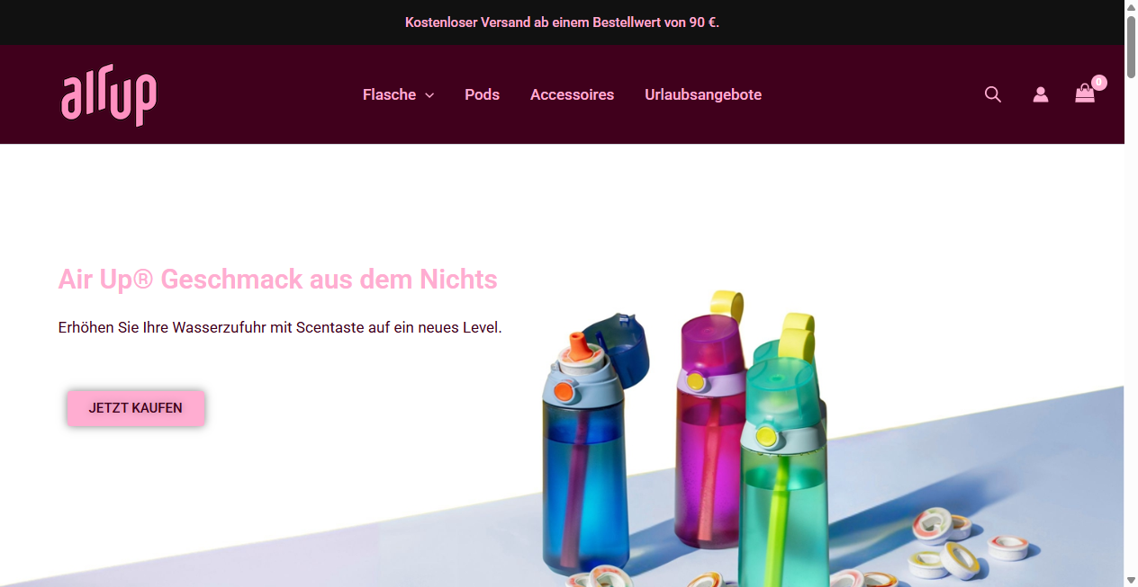 Fake Shop Warnung: air-uposterreich.at (2026)