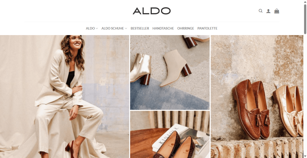 Screenshot von aldorabatt.de