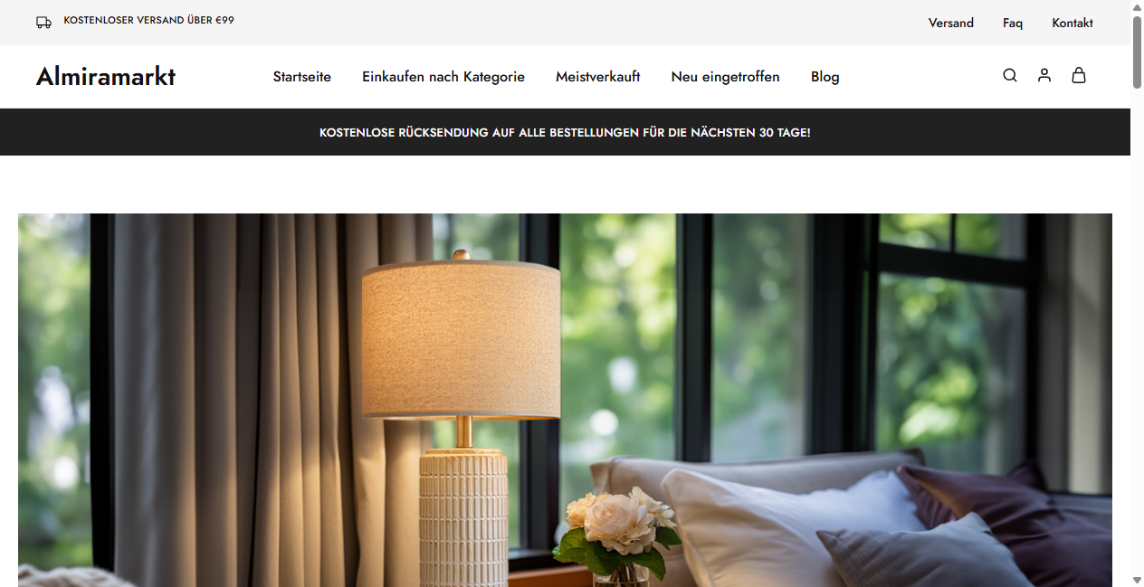 Screenshot von almiramarkt.de