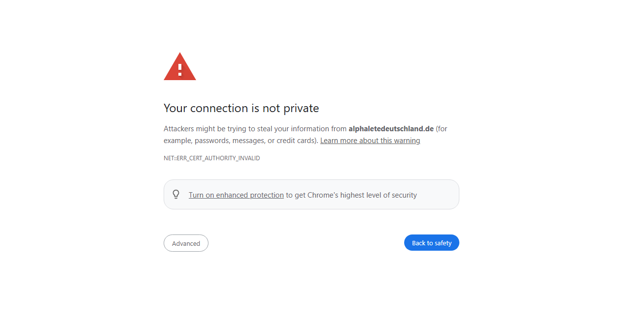 Screenshot von alphaletedeutschland.de