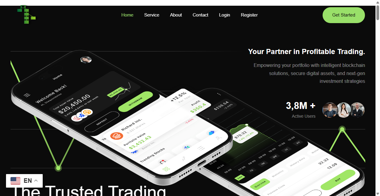 Screenshot von americandirectfxoption.online