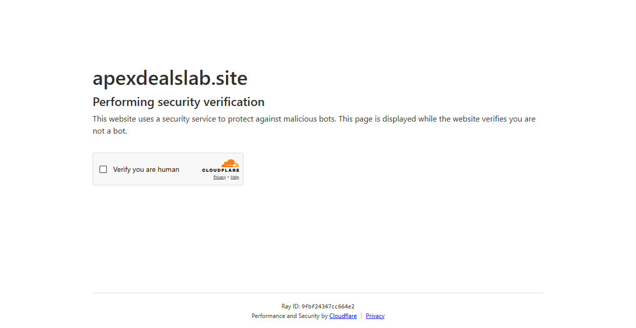 Screenshot von apexdealslab.site