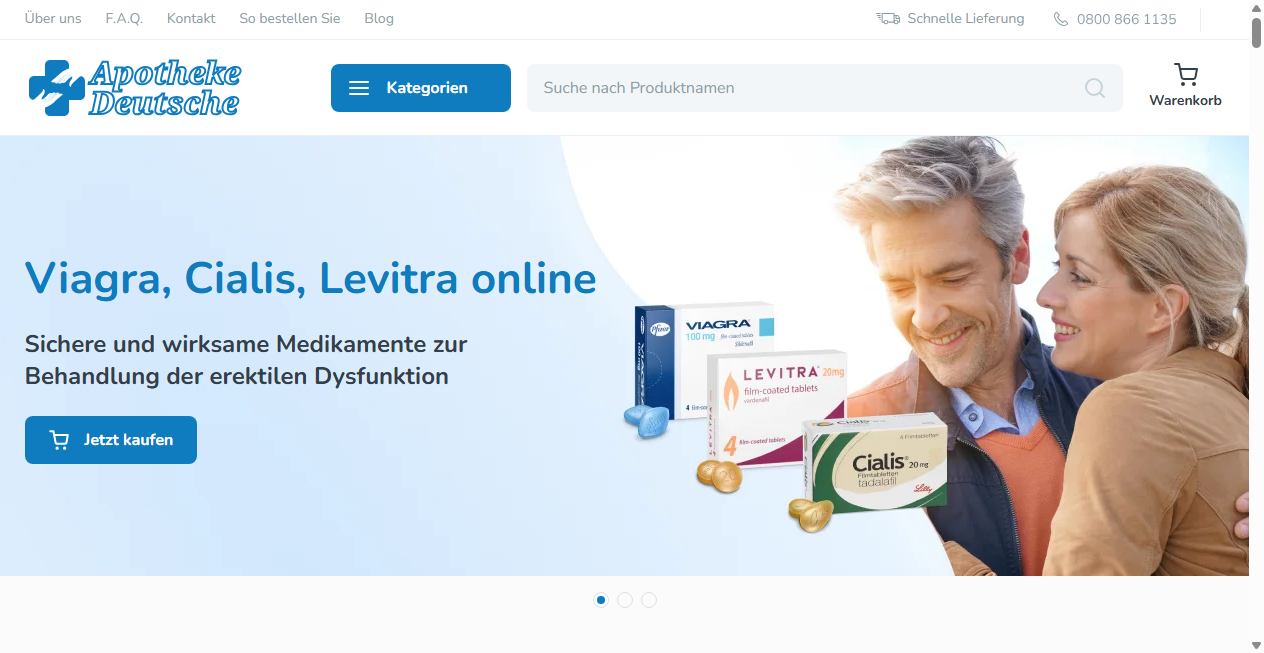 Screenshot von apothekedeutsche.de