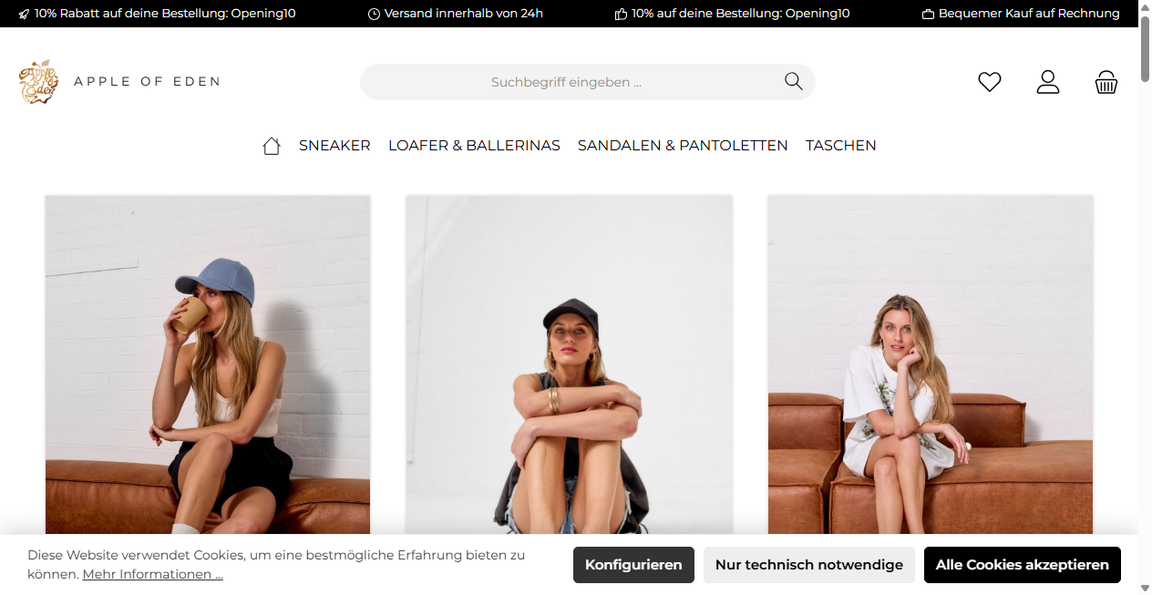 Fake Shop Warnung: appleofedenshoes.shop (2026)