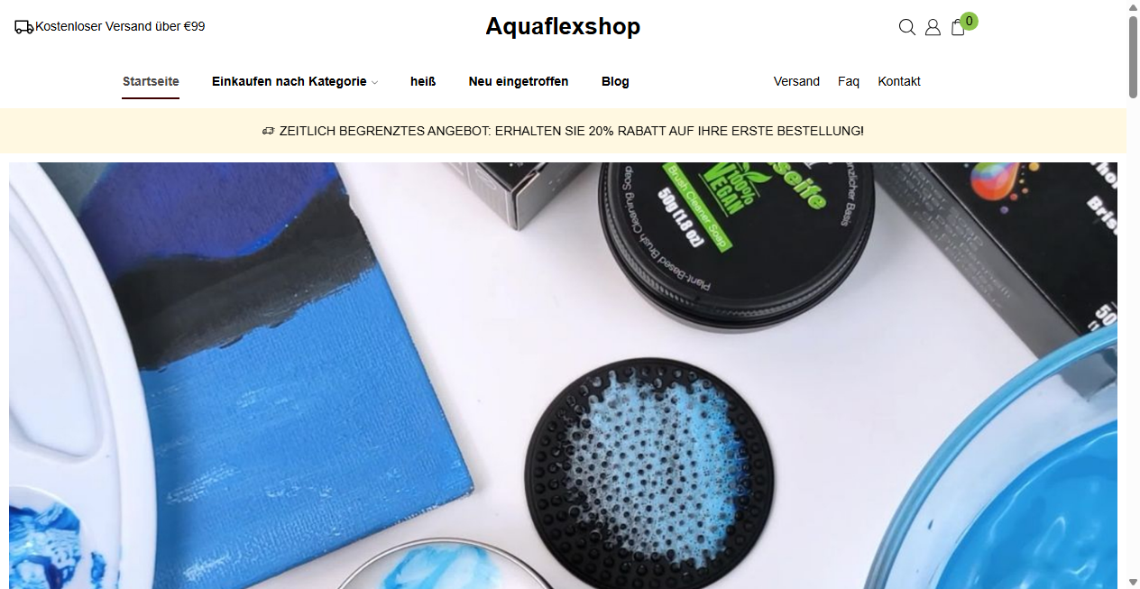 Bestätigte Warnung zu aquaflexshop.de (2026)