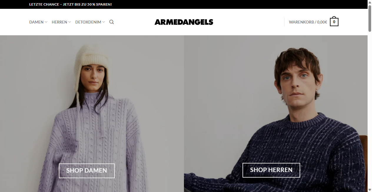 Fake Shop Warnung: armedangelsoutlet.com (2026)