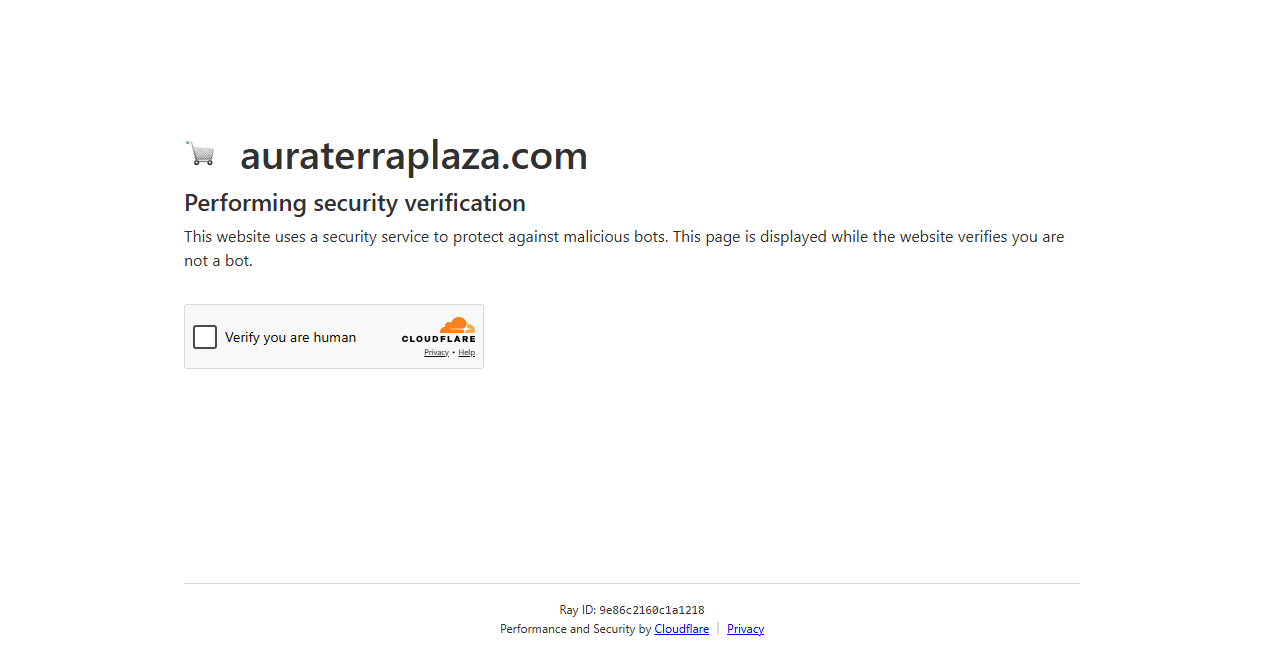 Fake Shop Warnung: auraterraplaza.com (2026)