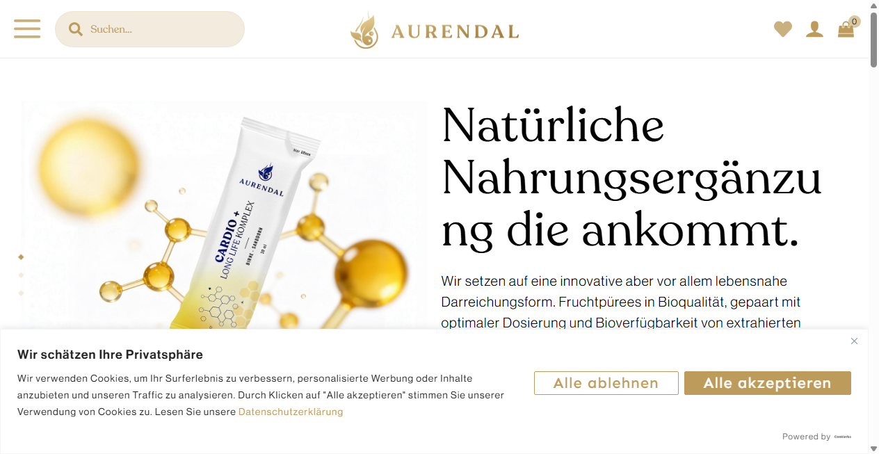 Fake Shop Warnung: aurendal.com (2026)