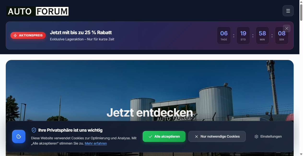 Fake Shop Warnung: autoforum-petersberg.de (2026)