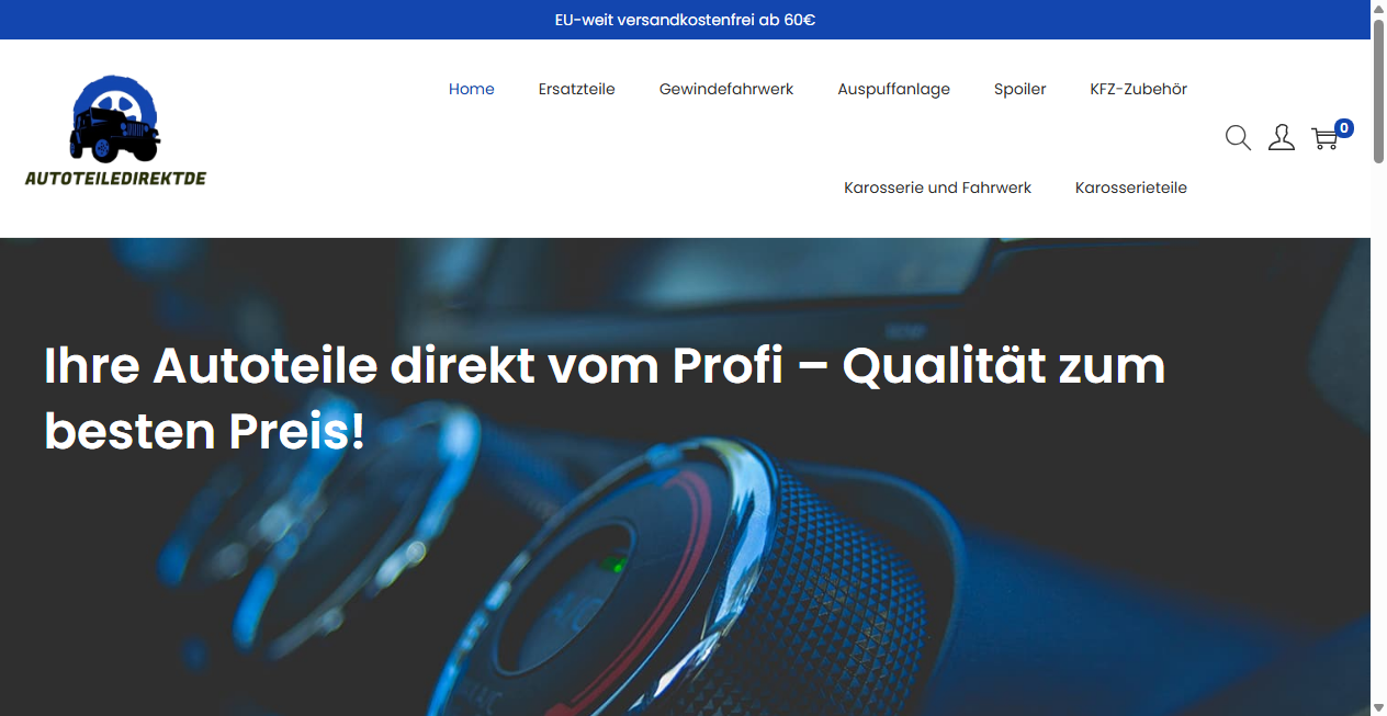 Bestätigte Warnung zu autoteiledirektde.com (2026)