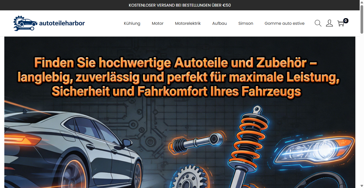 Bestätigte Warnung zu autoteileharbor.com (2026)