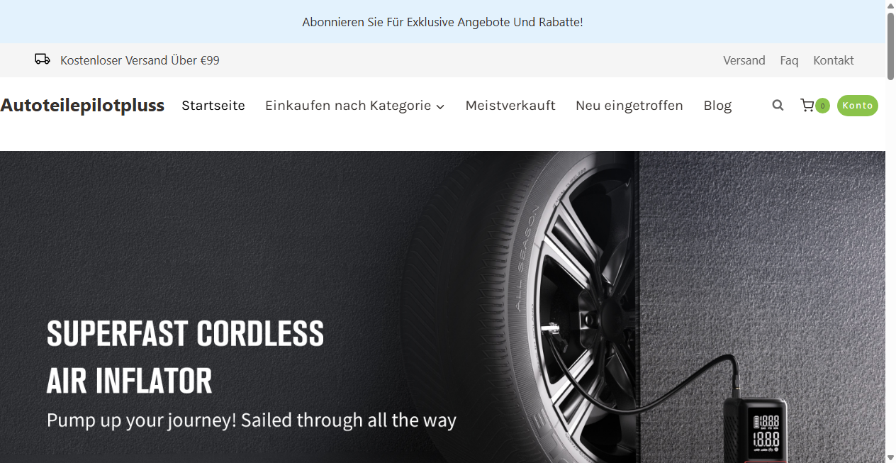 Screenshot von autoteilepilotpluss.de