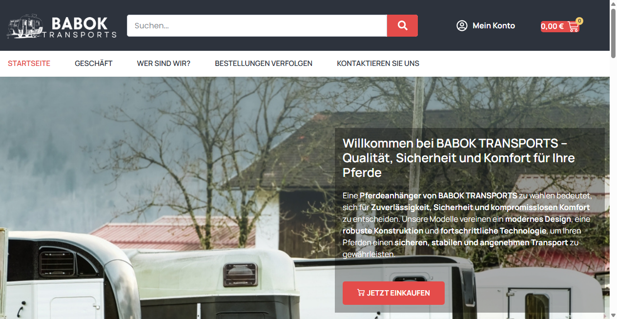 Fake Shop Warnung: baboktransports.com (2026)