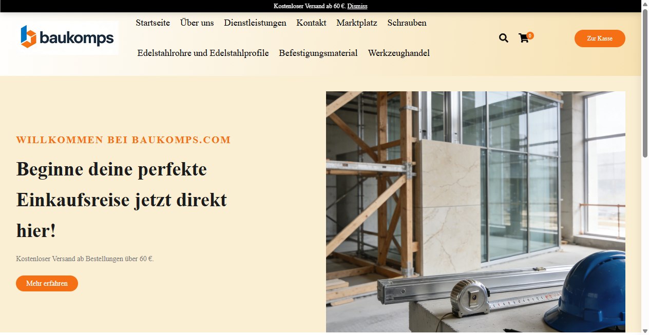 Fake Shop Warnung: baukomps.com (2026)