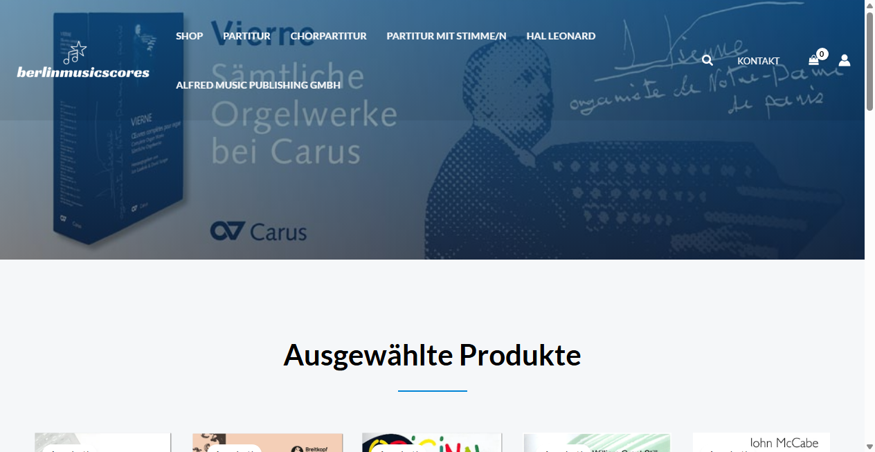 Fake Shop Warnung: berlinmusicscores.com (2026)