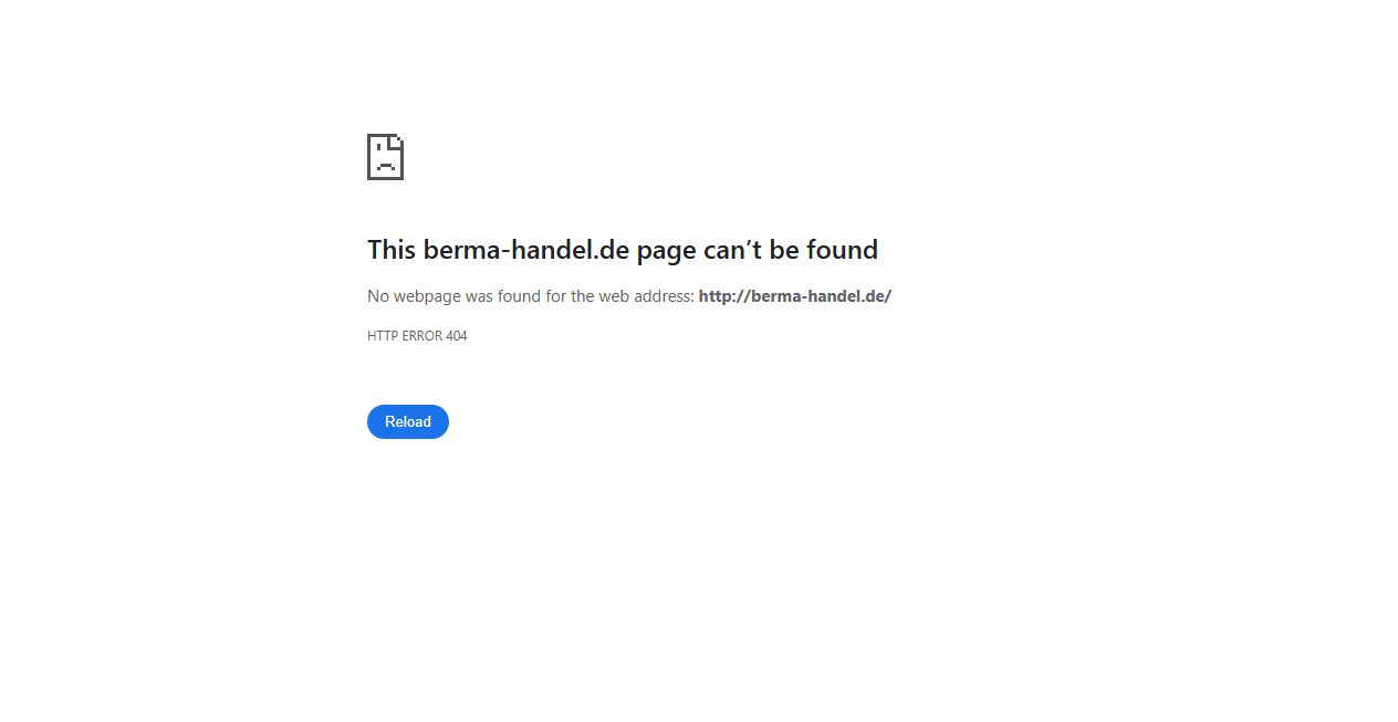 Bestätigte Warnung zu berma-handel.de (2026)