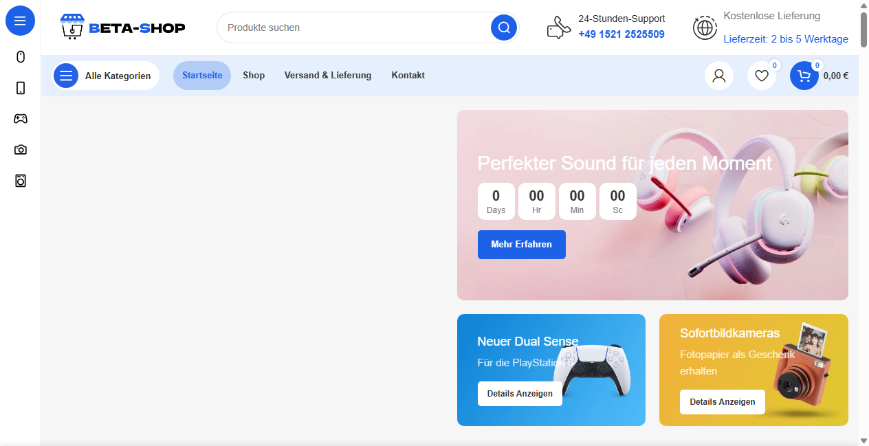 Screenshot von betashop-gmbh.com