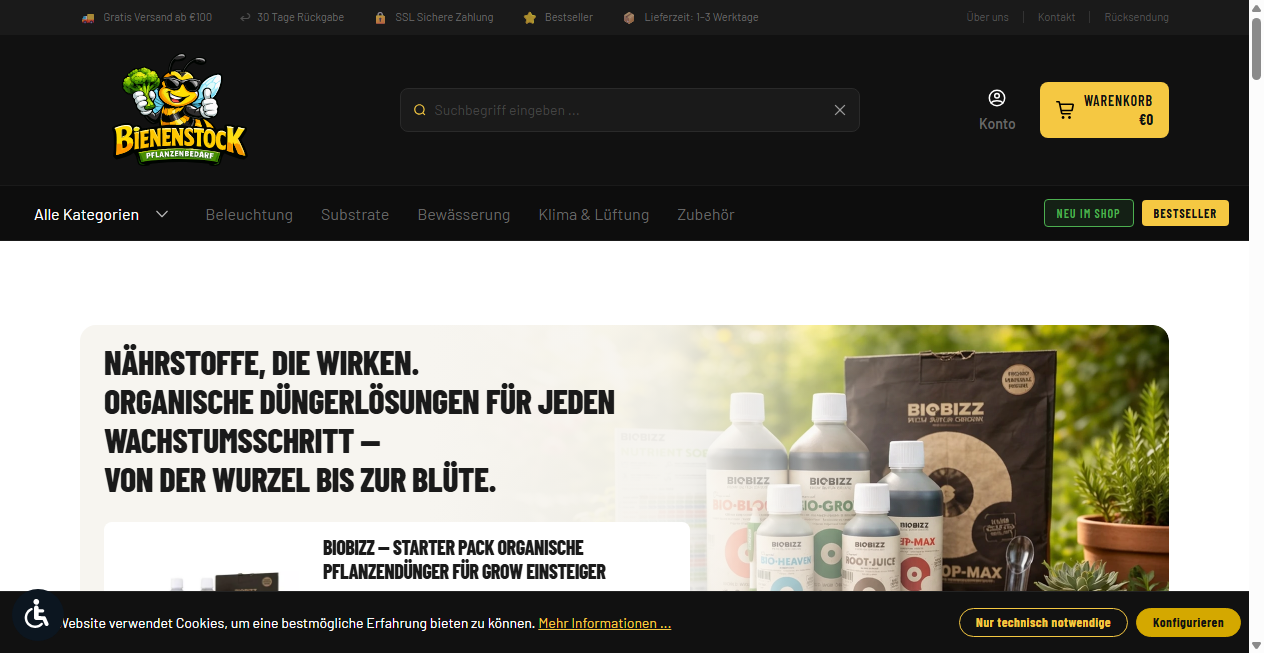 Fake Shop Warnung: bienenstock-potsdam.com (2026)