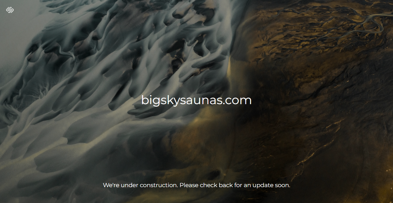 Screenshot von bigskysaunas.com
