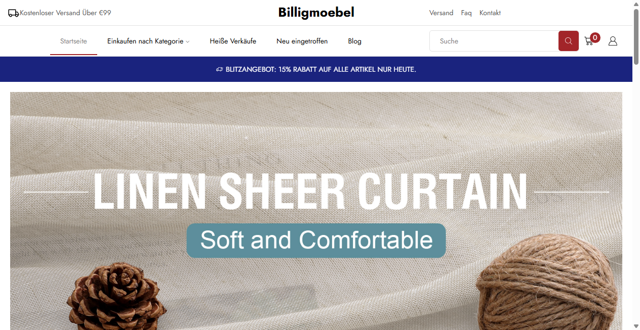 Screenshot von billigmoebel.de