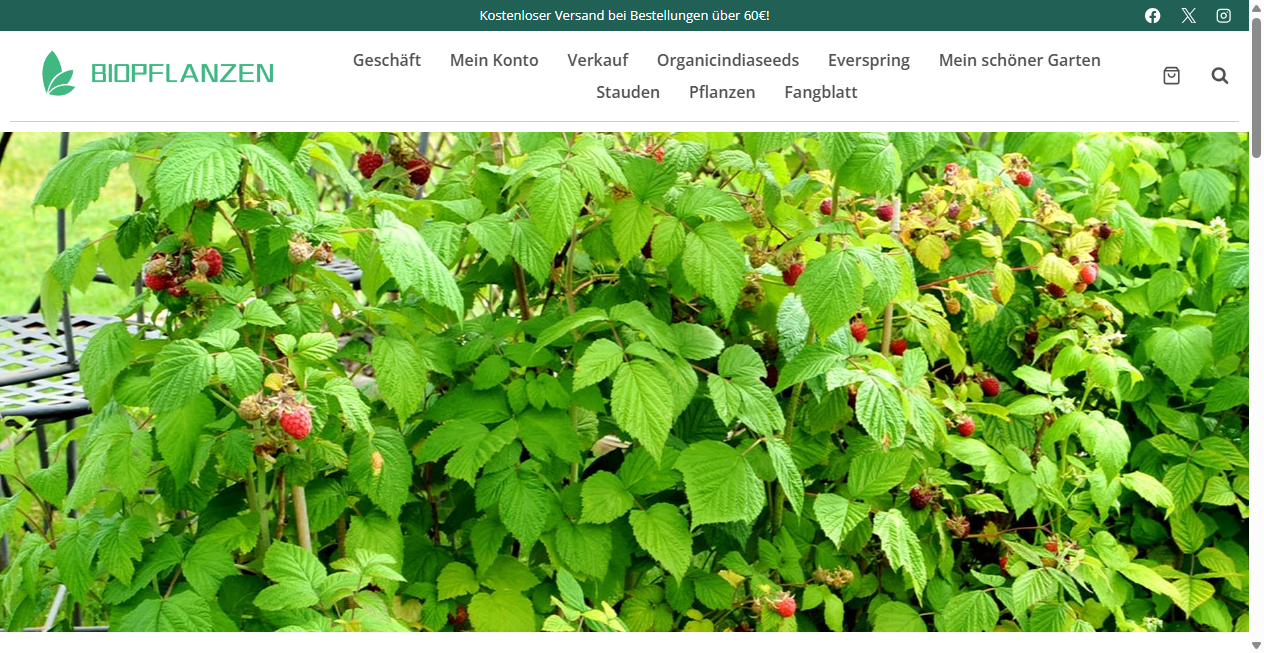 Screenshot von biopflanzenshop.com