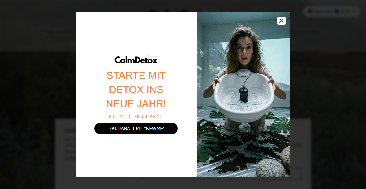 Fake Shop Warnung: calmdetox-shop.com (2026)