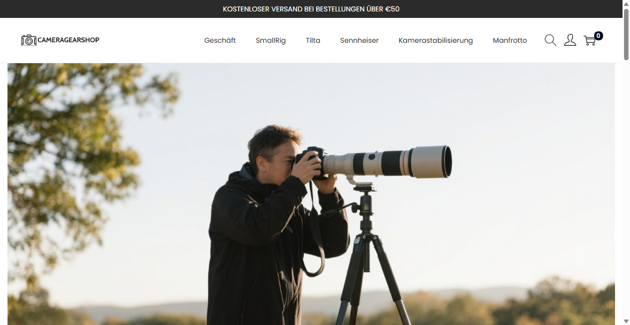 Fake Shop Warnung: cameragearshop.de (2026)