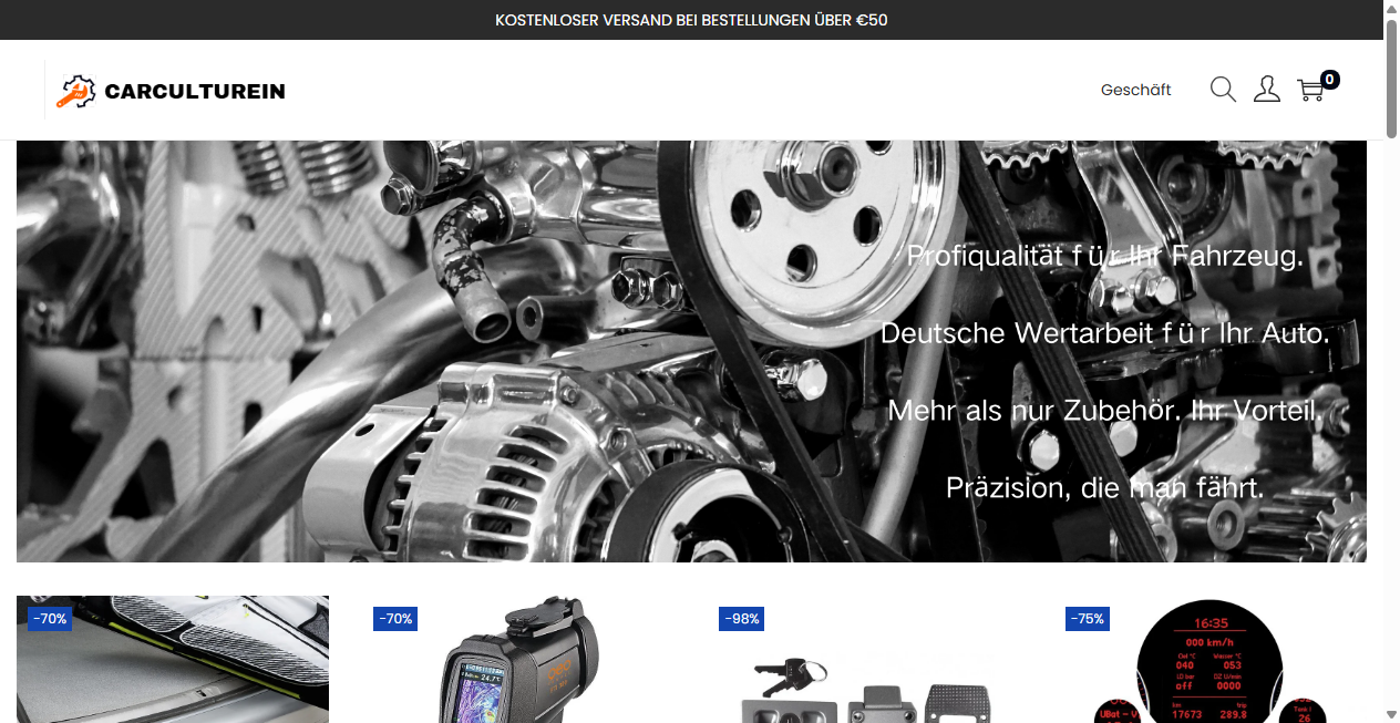 Screenshot von carculturein.com