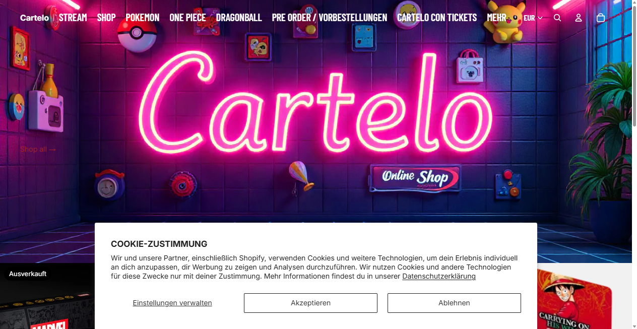 Fake Shop Warnung: carteloshop.com (2026)