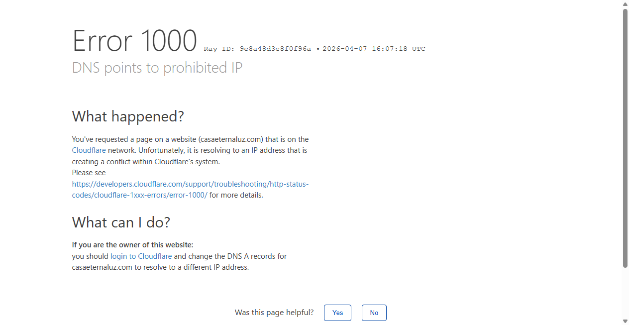 Fake Shop Warnung: casaeternaluz.com (2026)