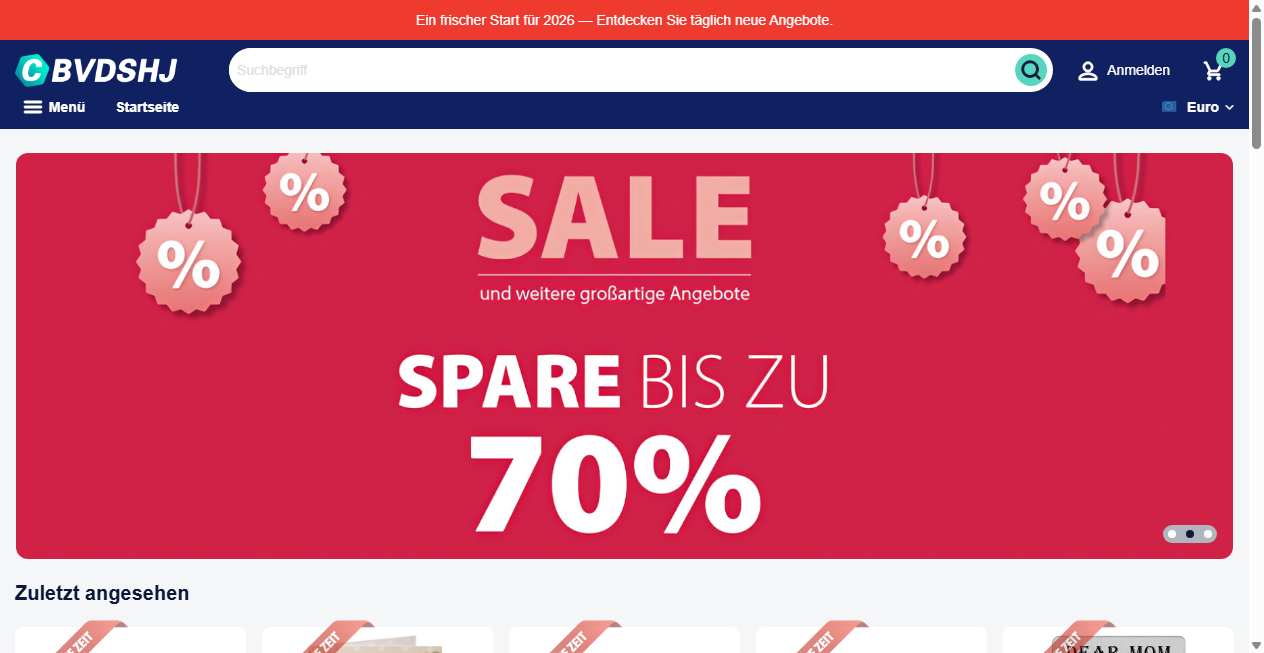 Fake Shop Warnung: cbvdshj.com (2026)