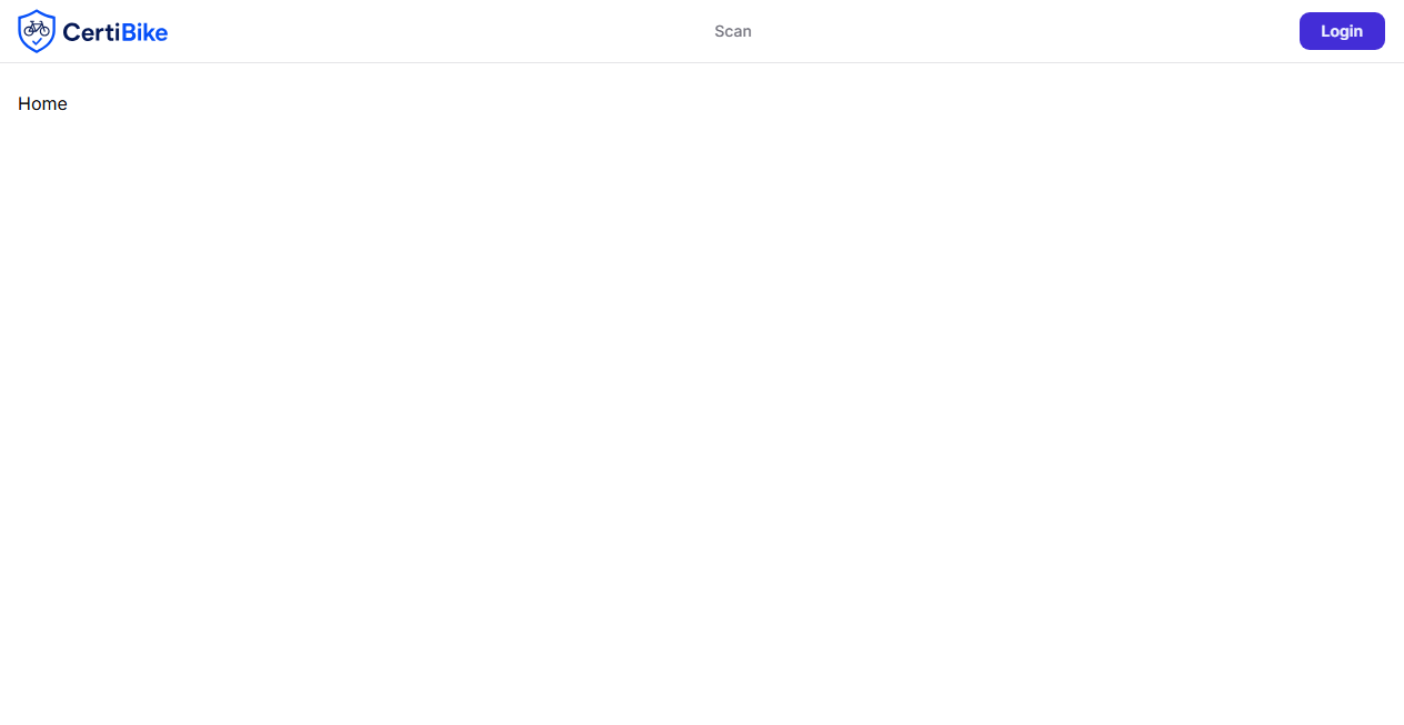 Screenshot von certibike.com