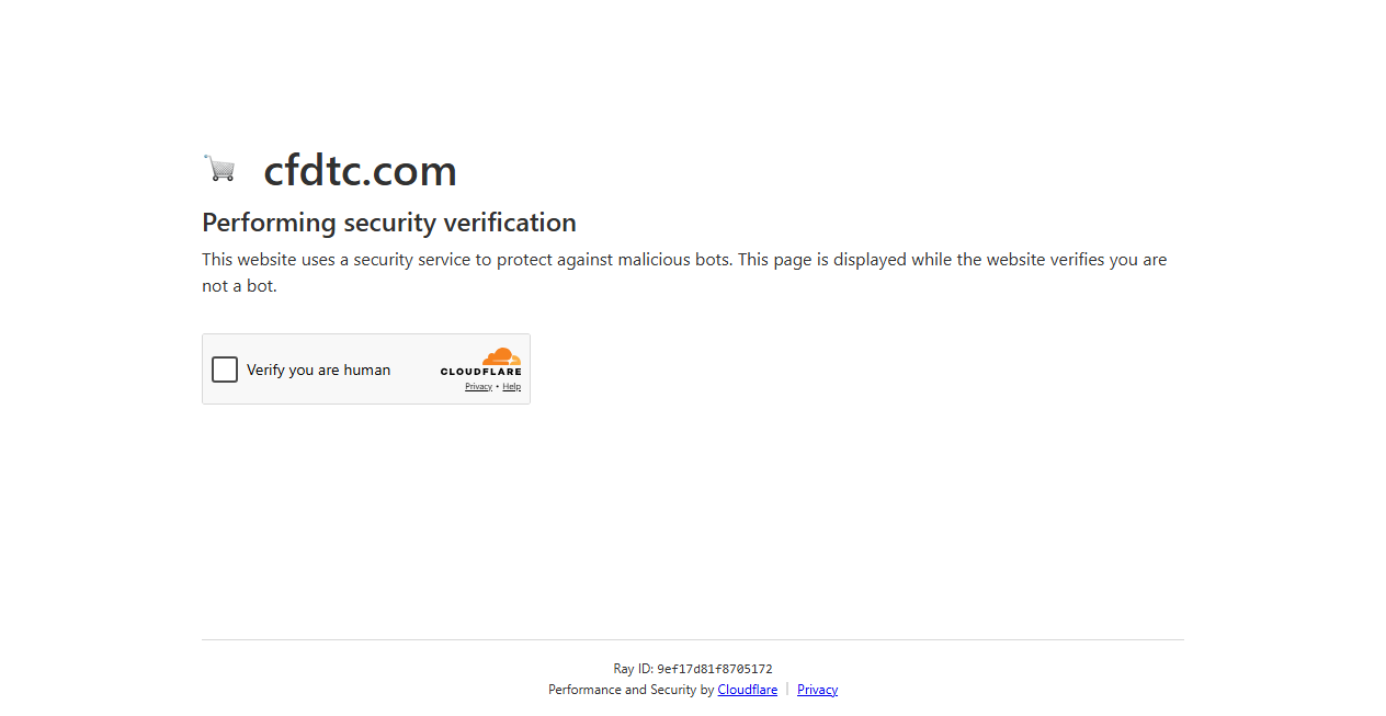 Screenshot von cfdtc.com