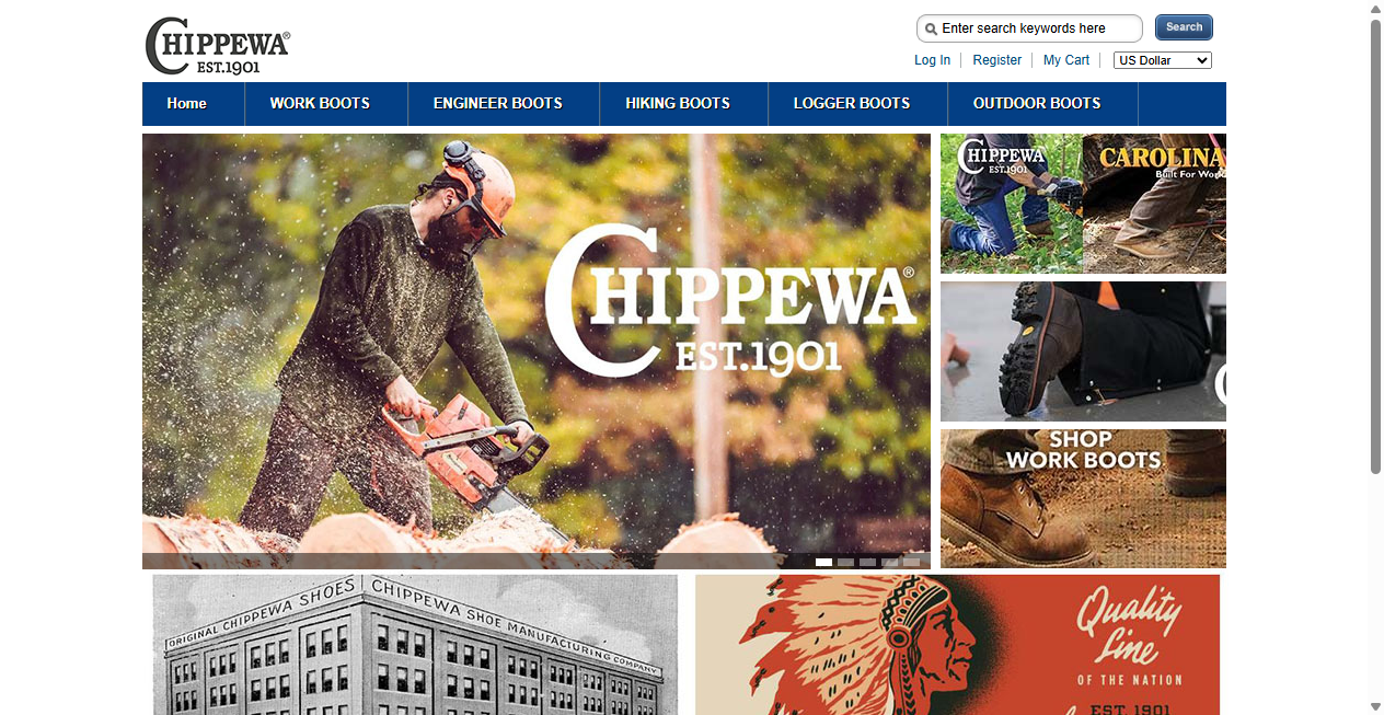 Fake Shop Warnung: chippewa--boots.com (2026)