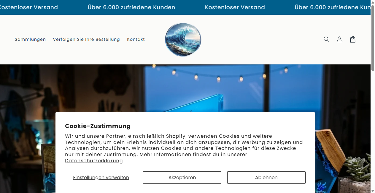 Fake Shop Warnung: coastalresin.store (2026)
