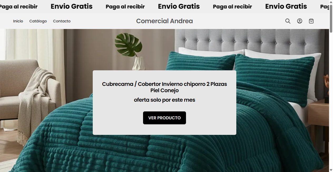 Fake Shop Warnung: comercialandrea.cl (2026)