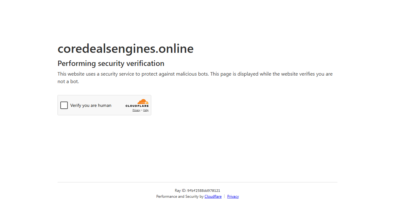 Screenshot von coredealsengines.online
