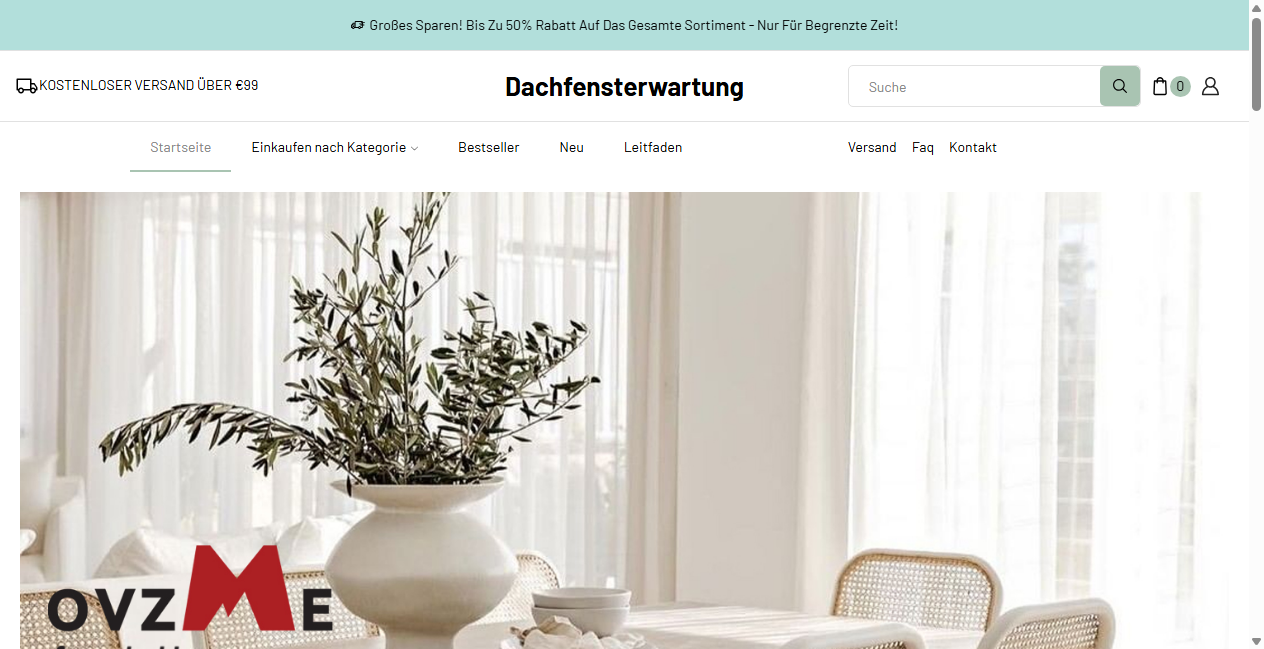 Screenshot von dachfensterwartung.de