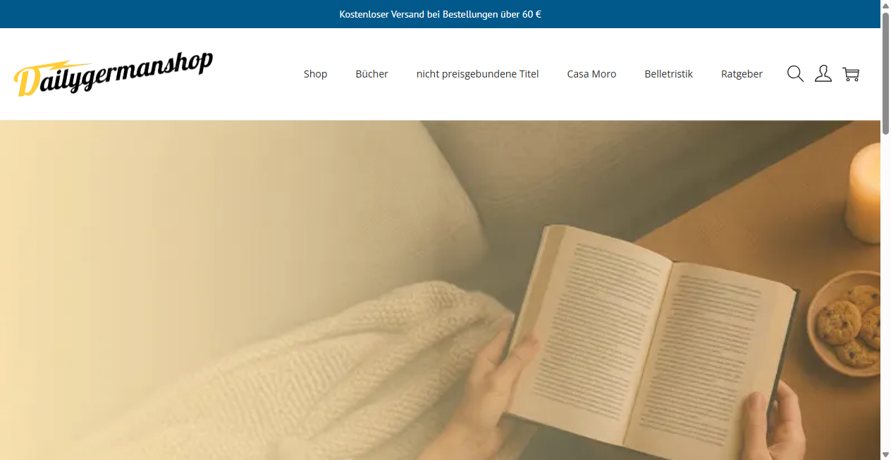 Screenshot von dailygermanshop.com