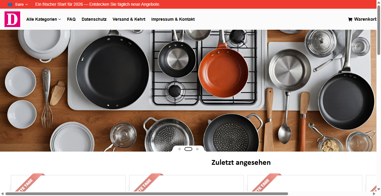 Fake Shop Warnung: dealballad.com (2026)