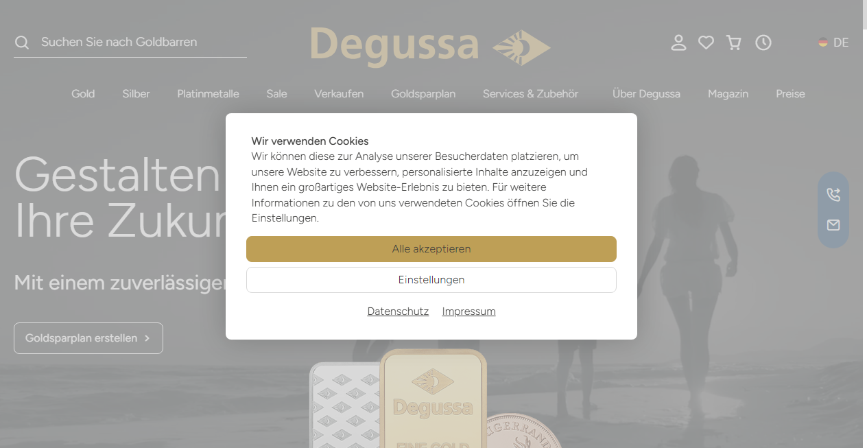 Fake Shop Warnung: degussa-handel.de (2026)