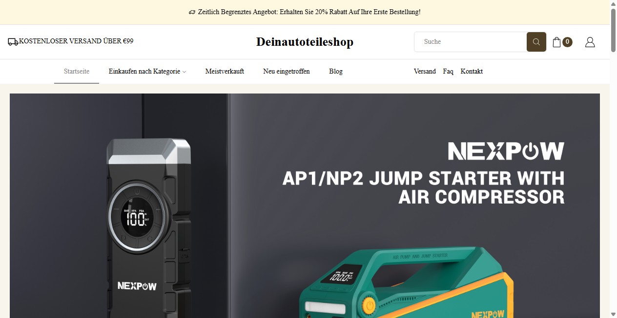 Bestätigte Warnung zu deinautoteileshop.de (2026)