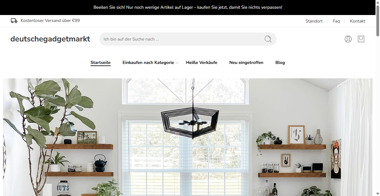 Screenshot von deutschegadgetmarkt.de