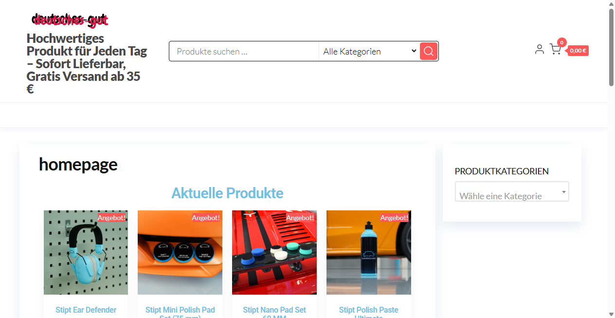 Fake Shop Warnung: deutsches-gut.de (2026)