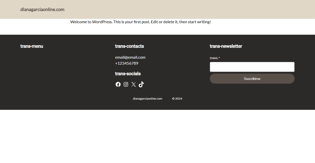 Screenshot von dianagarciaonline.com