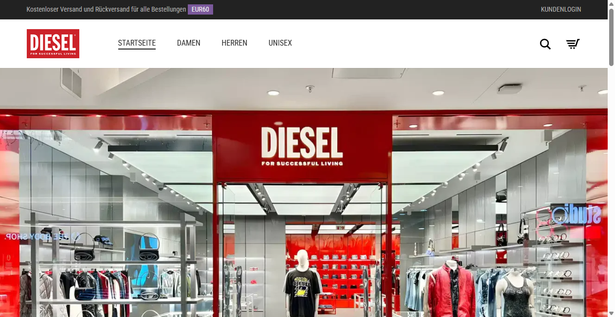 Fake Shop Warnung: diesel-outlet.de (2026)