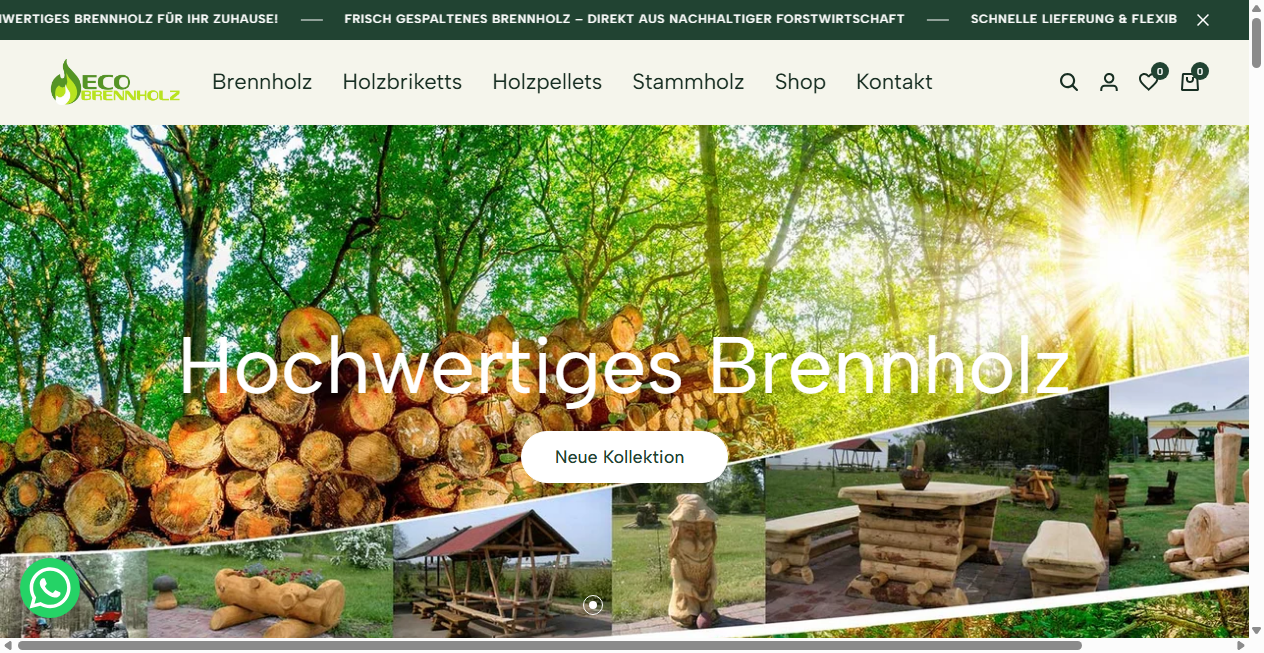Fake Shop Warnung: ecobrennholz.de (2026)