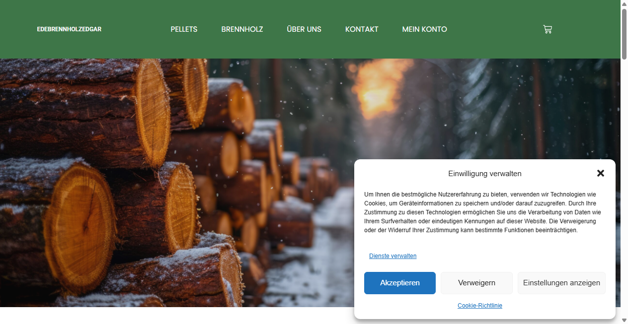 Fake Shop Warnung: edebrennholzedgar.com (2026)