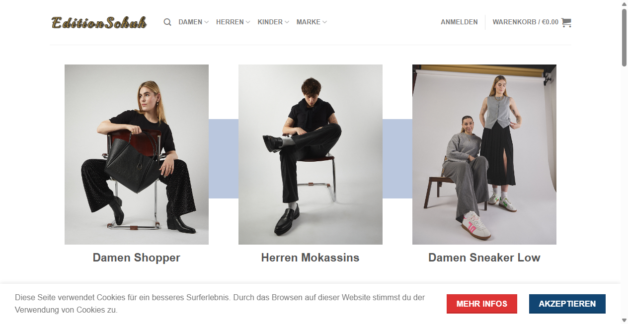 Fake Shop Warnung: editionschuh.com (2026)