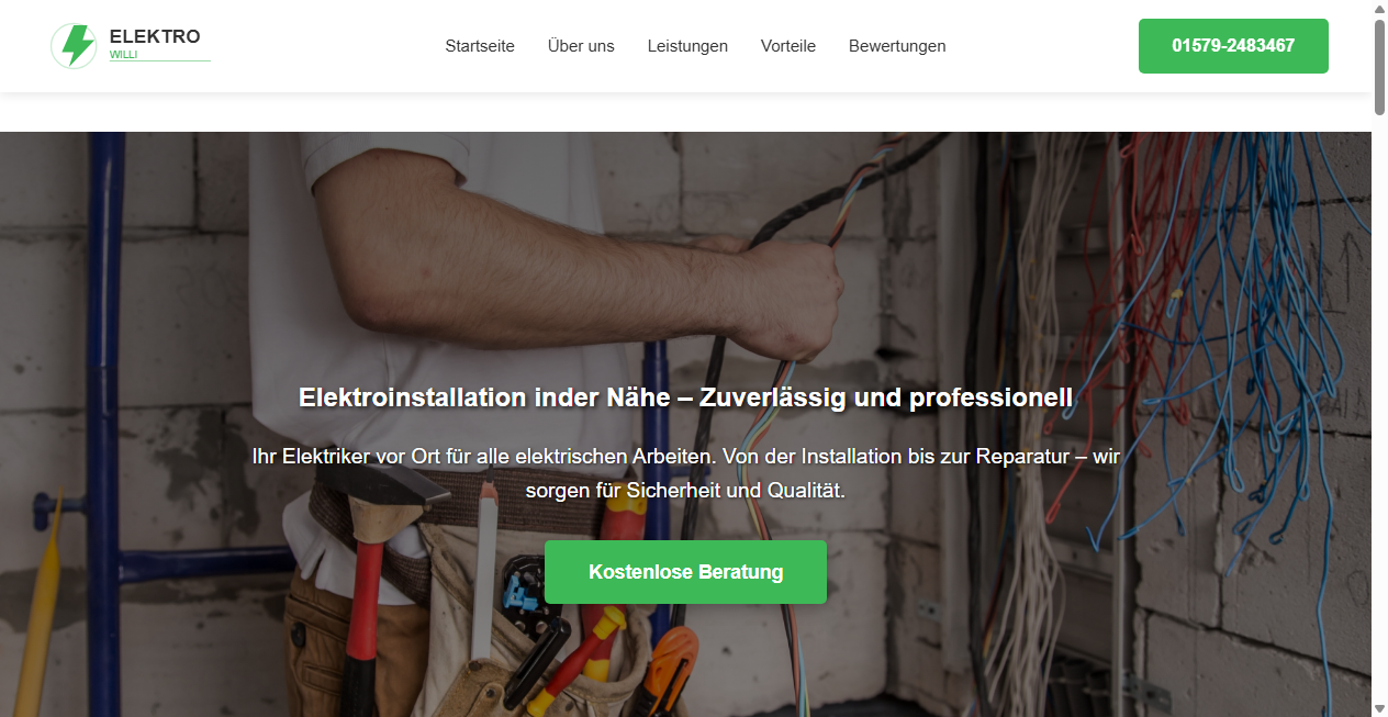 Screenshot von elektro-willi.de